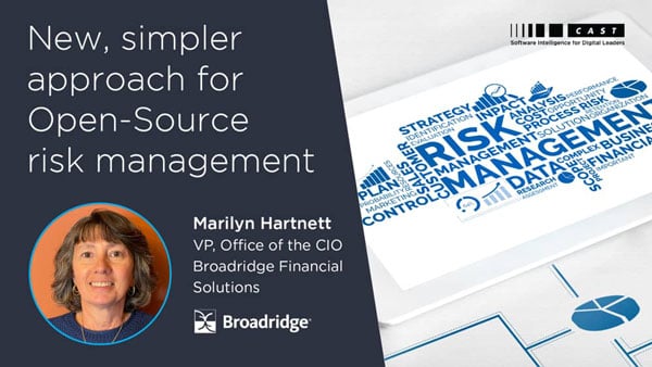 New, simpler approach for Open-Source risk management